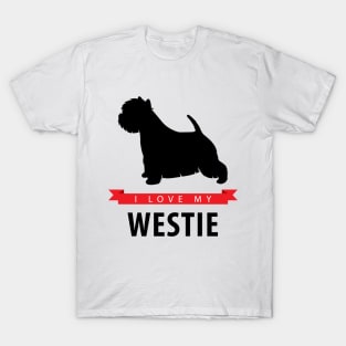 I Love My Westie T-Shirt